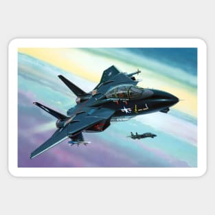 F14 Black Tomcat Sticker